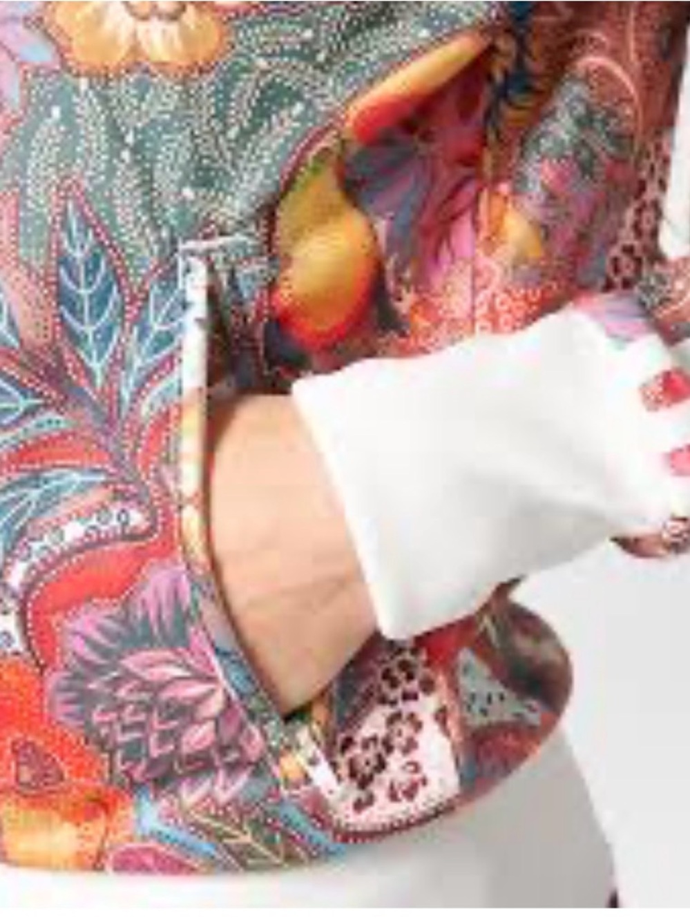 Adidas Originals X Farm Rio Fugiprabali Firebird Floral Track Jacket Size XS - Picture 2 of 8